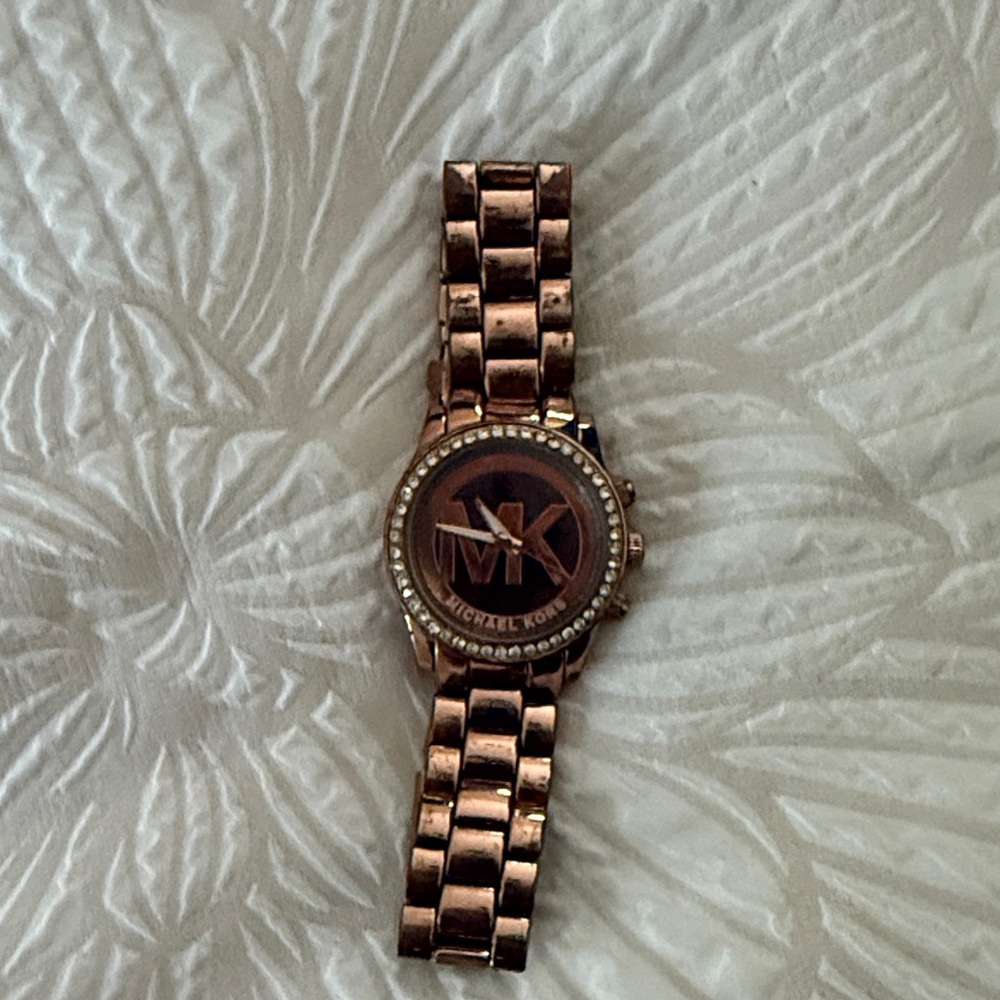 Michael Kors Metallic Rose Timepiece